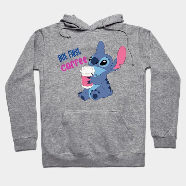 Stitch Coffee Hoodie by Nykos